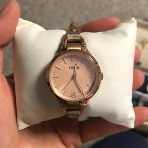 Fossil Rose Gold Watch